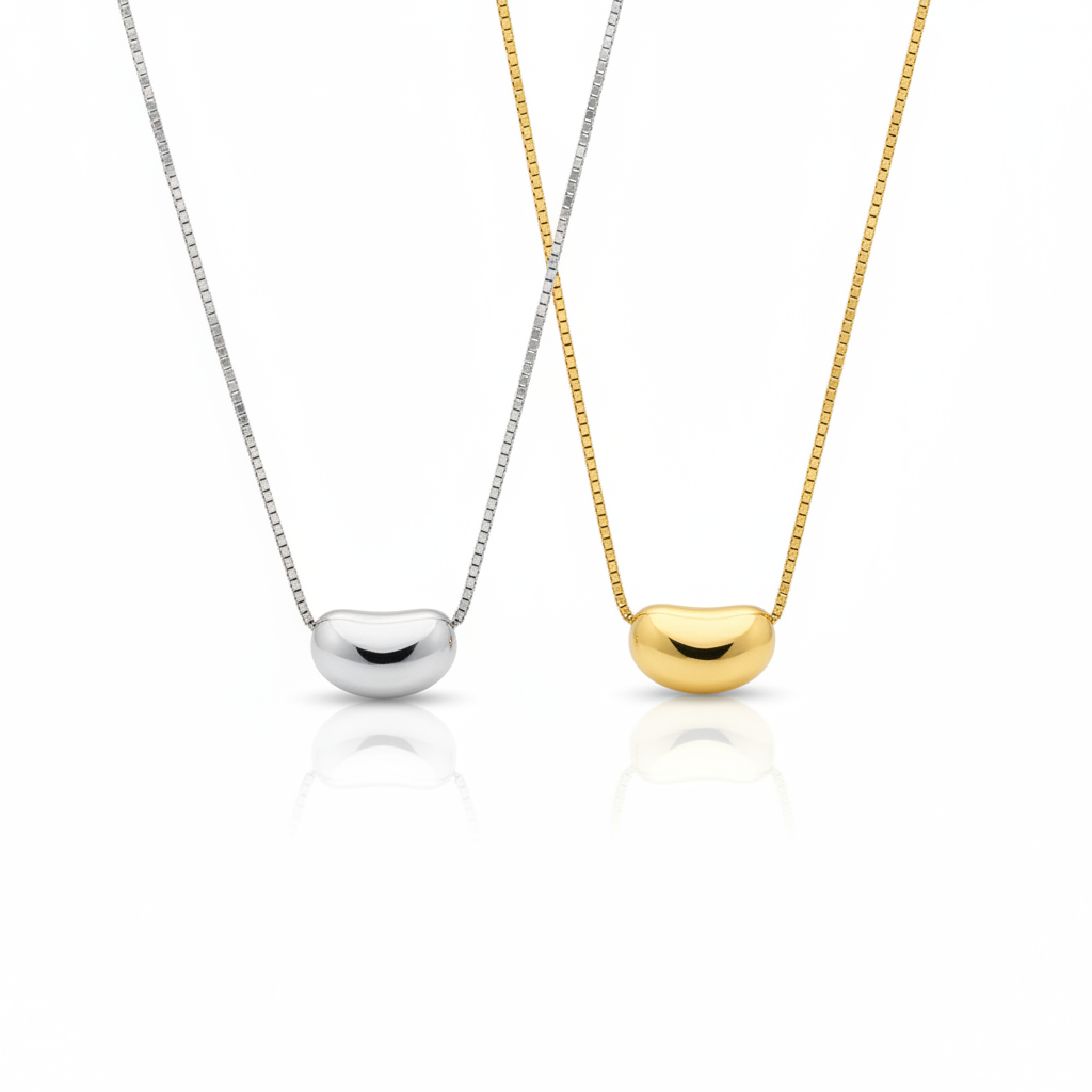 Classic 925 Necklace - White BG